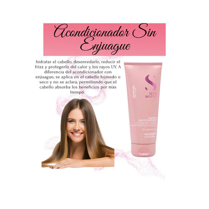 Alfaparf Semi Di lino Leave In Conditioner Moisture 200ml Nutritivo
