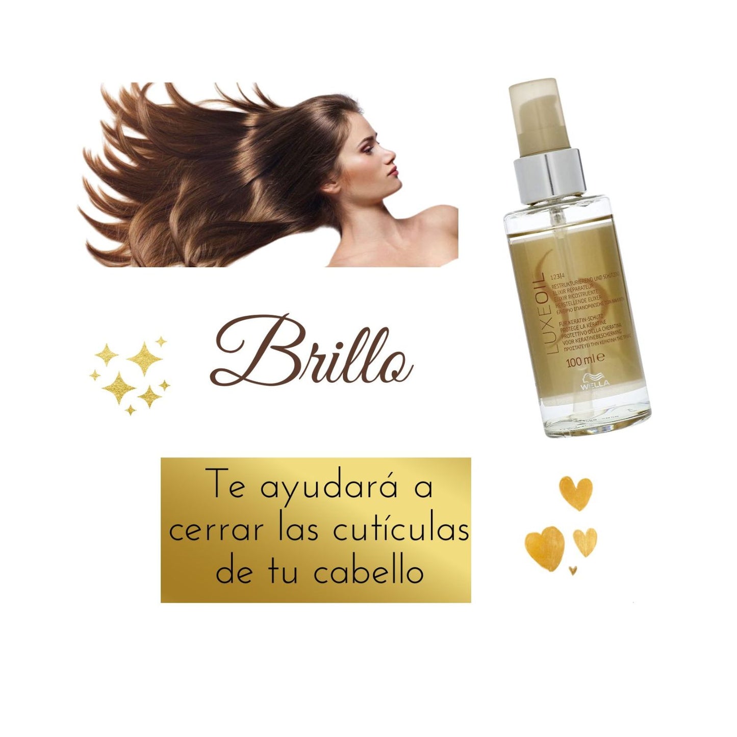 Aceite Wella SP Luxe Oil Keratin Protect 100ml Aceite de Cabello Regenerador