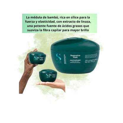 Alfaparf Semi Di lino Mascarilla Reconstruction 200ml Reestructurante