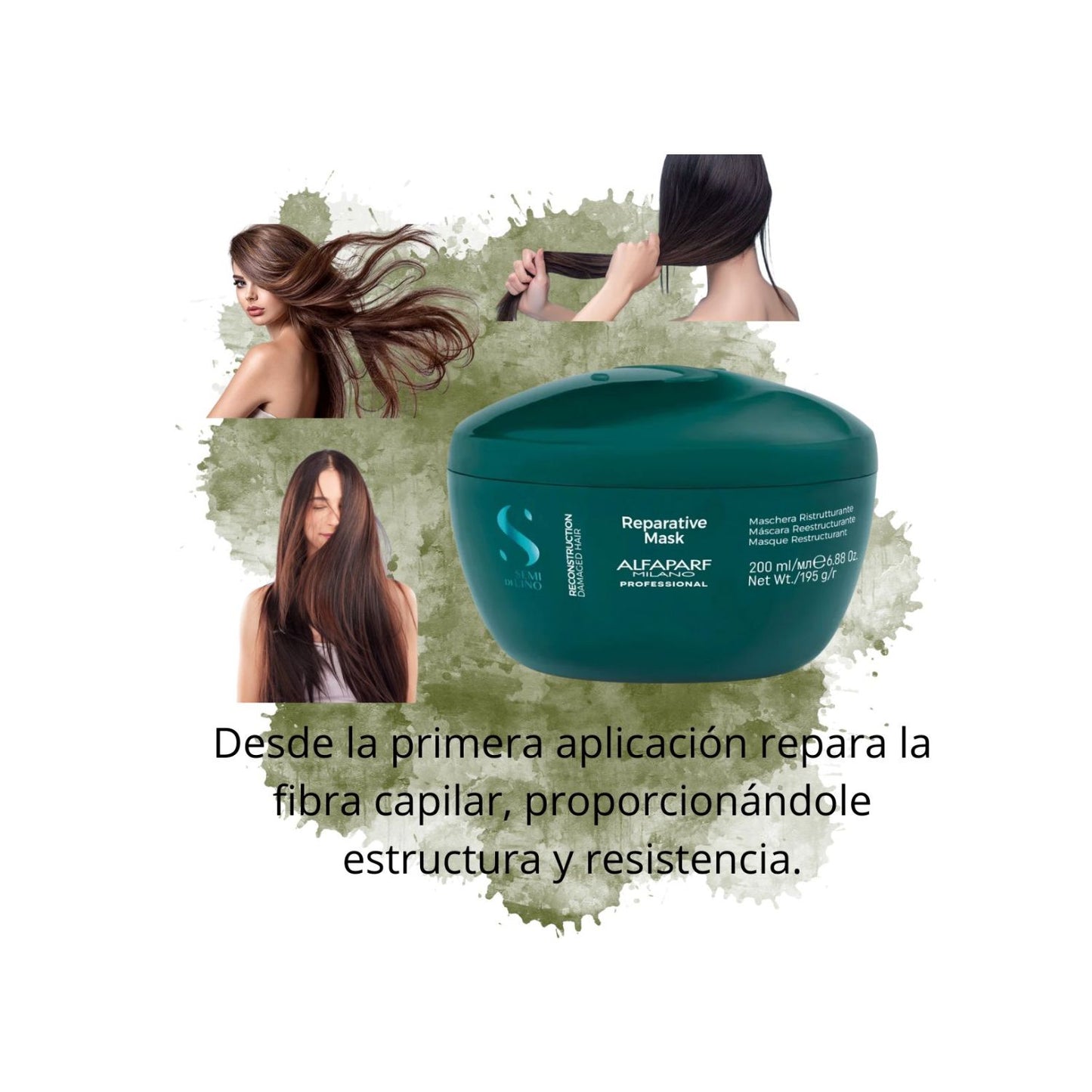 Alfaparf Semi Di lino Mascarilla Reconstruction 200ml Reestructurante