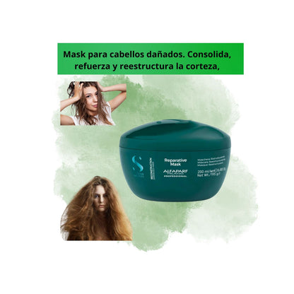 Alfaparf Semi Di lino Mascarilla Reconstruction 200ml Reestructurante