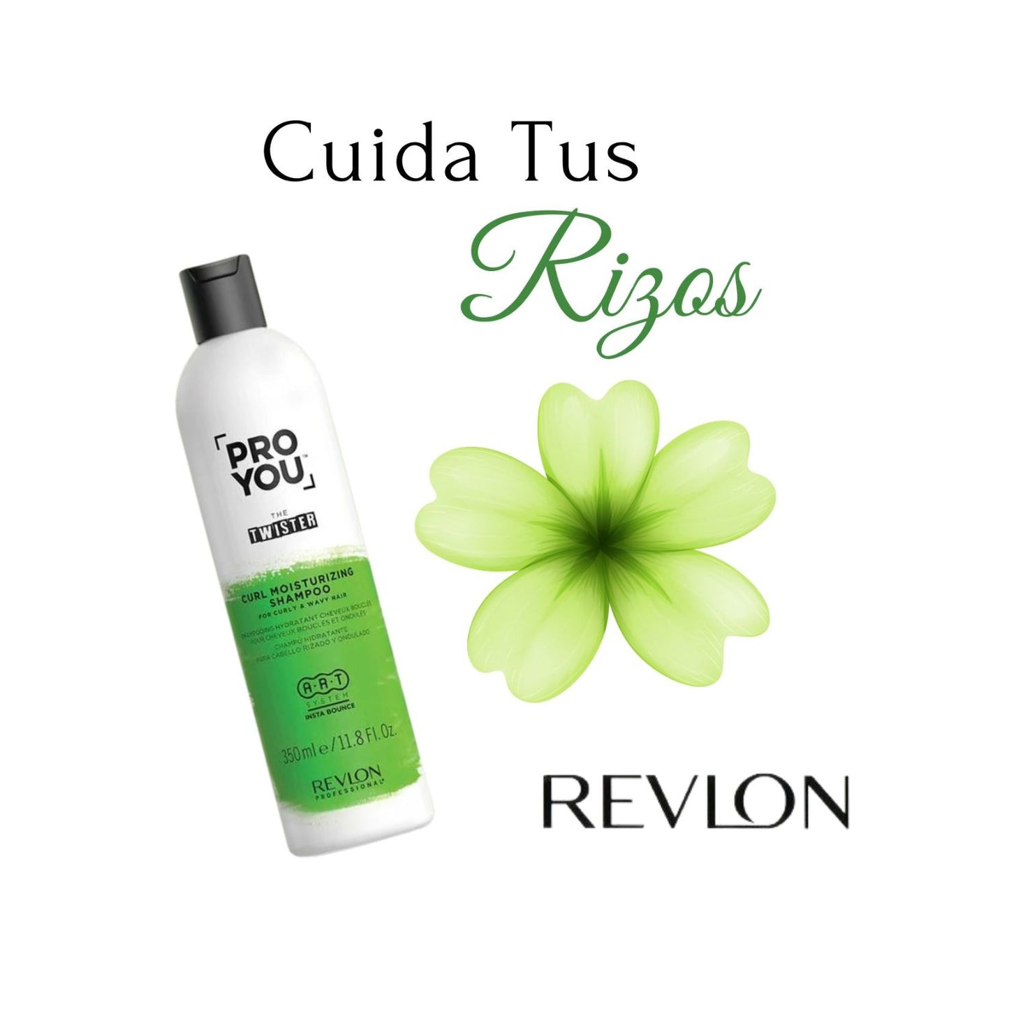 Shampoo Revlon The Twister Pro You 350ml  hidratante Rizos e Ondulado