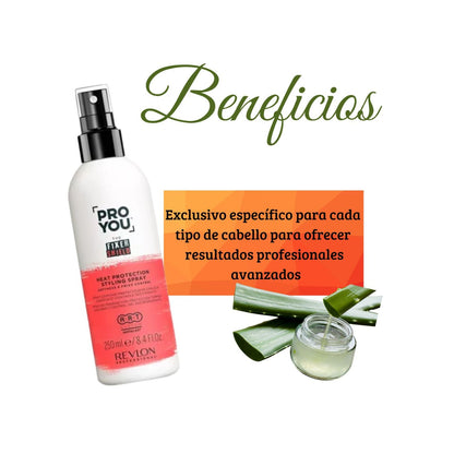 Spray Protector Termico The Fixer Shield Pro You Revlon 250ml Suaviza