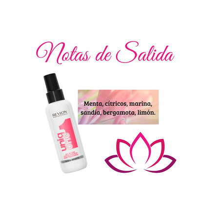 Revlon Tratamiento Capilar Uniq One Flor De Loto 150ml Multibeneficios