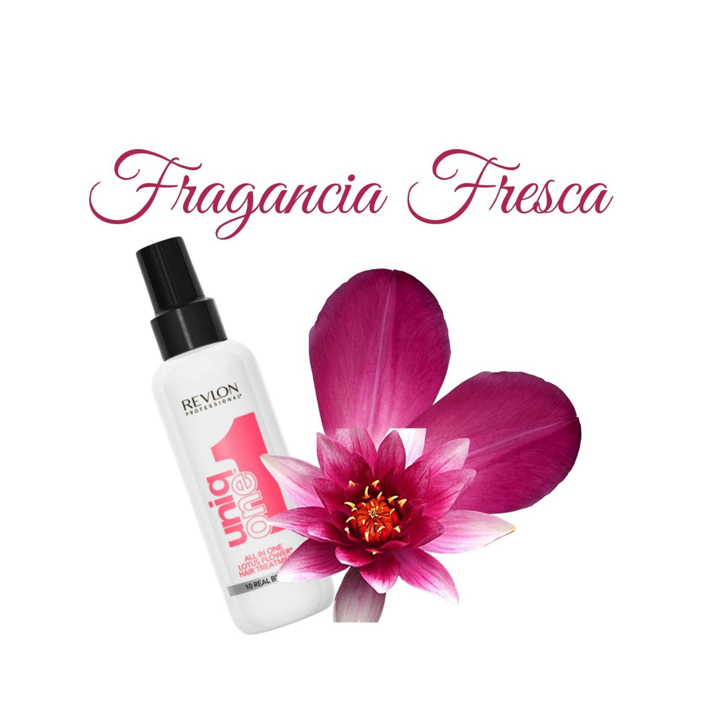 Revlon Tratamiento Capilar Uniq One Flor De Loto 150ml Multibeneficios