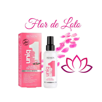 Revlon Tratamiento Capilar Uniq One Flor De Loto 150ml Multibeneficios