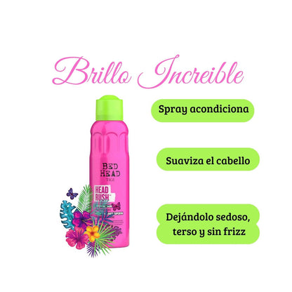 Tigi Bed Head Headrush Spray de Brillo 200ml