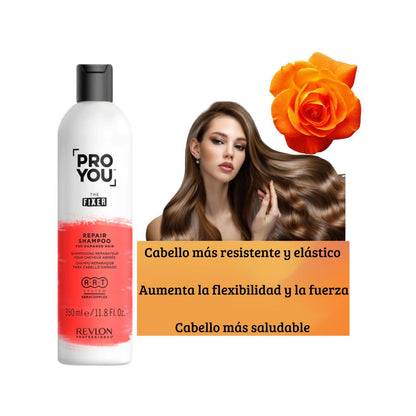 Shampoo Revlon Pro You The Fixer Reparacion  350ml  Keracomplex