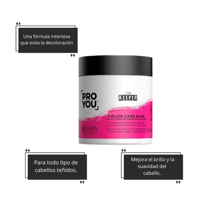 Mascara Revlon Pro You The Keeper  Color 500ml Brillo Suaviza