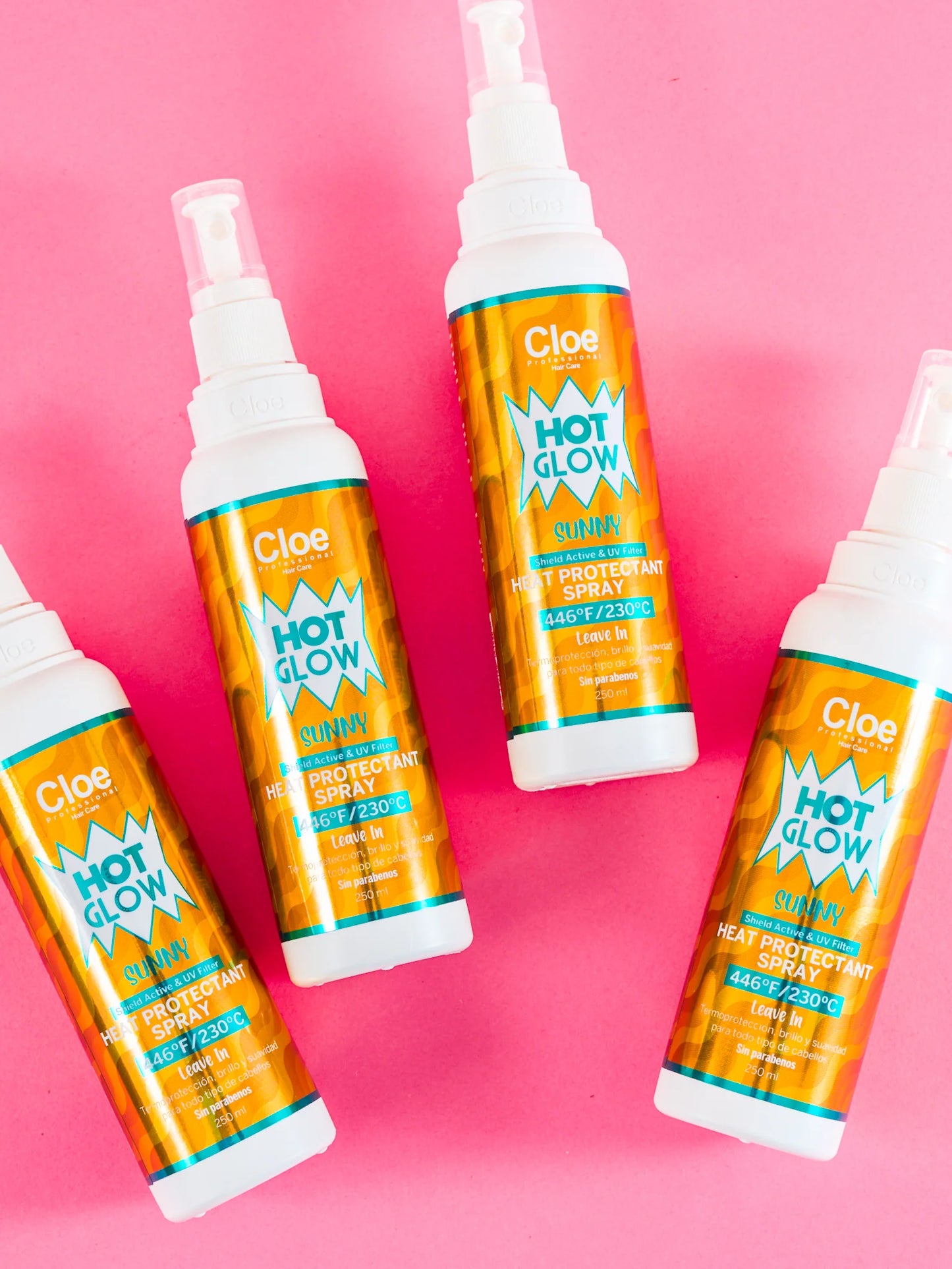 Protector Térmico Hot Glow Sunny 250 ml - Cloe