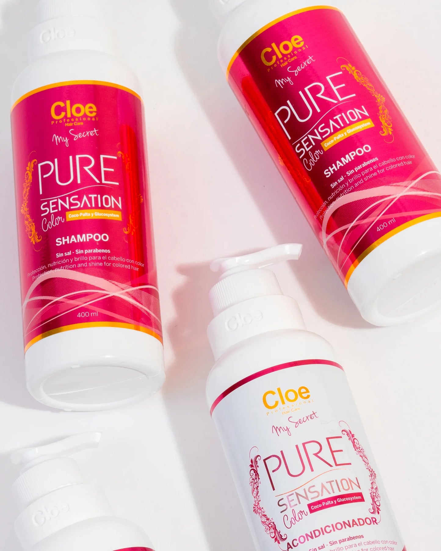 Acondicionador Pure Sensation Color 400 ml Nutrición y Brillo - Cloe