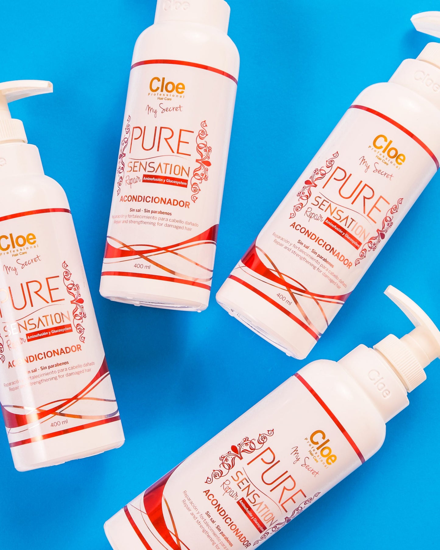 Acondicionador Pure Sensation Color 400 ml Nutrición y Brillo - Cloe