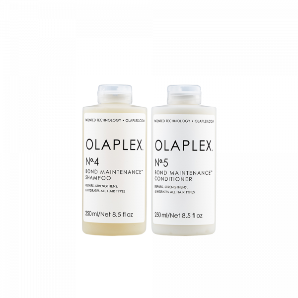 KIT OLAPLEX MANTENCION LIMPIEZA Y ACONDICIONADOR (OLAPLEX 4 y 5)