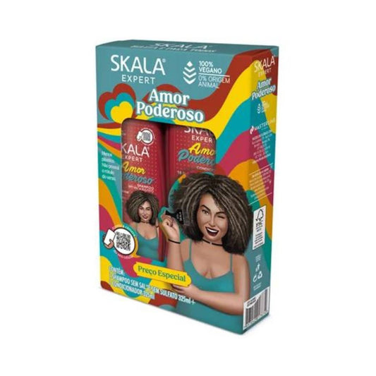 Kit SKALA  Amor Poderoso Shampoo  Acondicionador Restaura Brillo