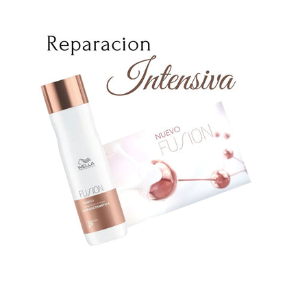 Shampoo Wella Fusion 200ml Reparación Intensa Purificación