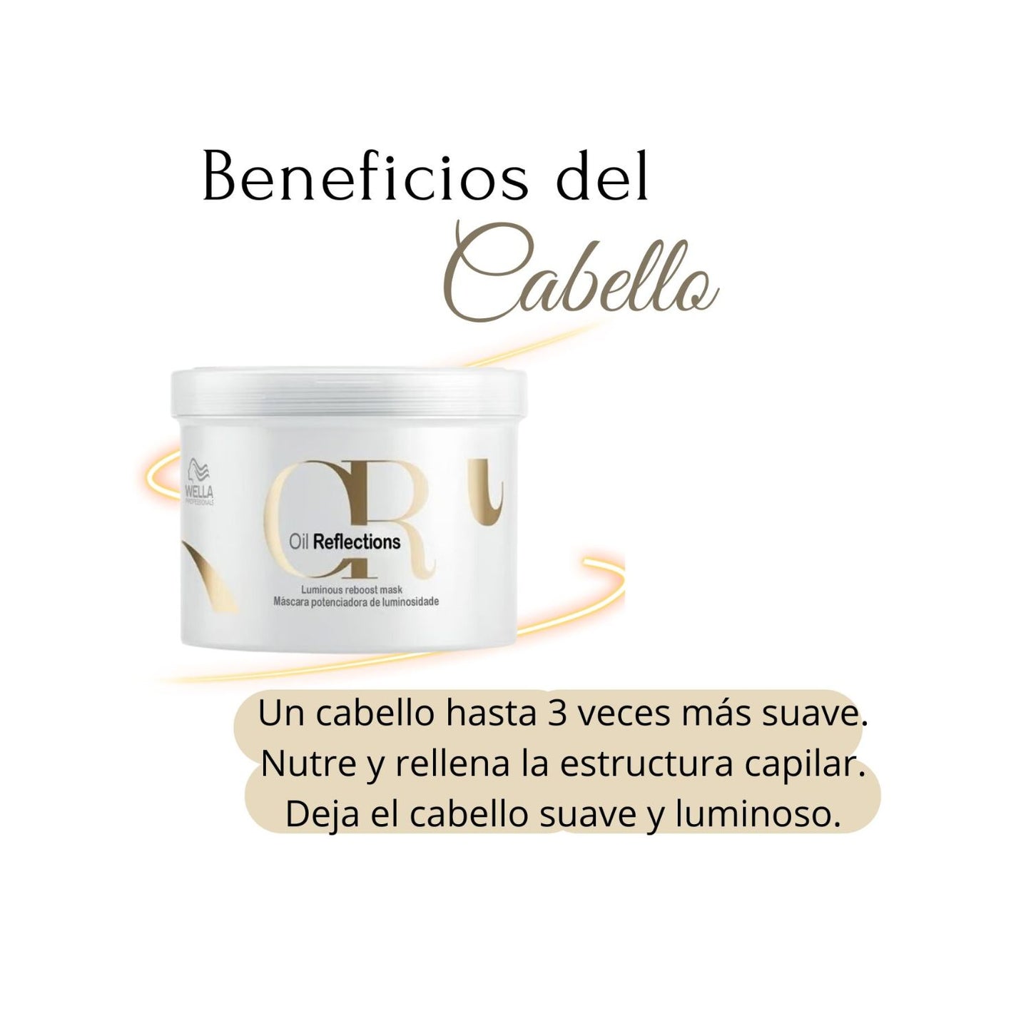 MÁSCARA OIL REFLECTIONS 500 ML - WELLA