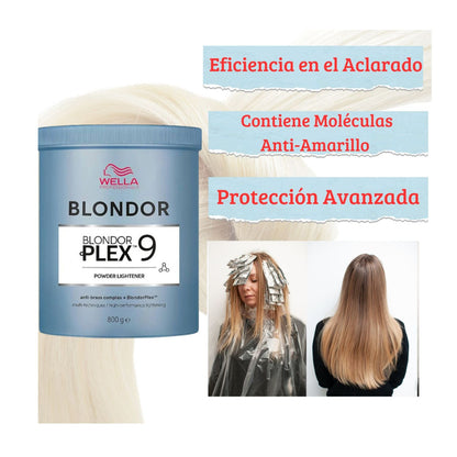 DECOLORANTE BLONDORPLEX MULTIBLOND 800 GRAMOS - WELLA