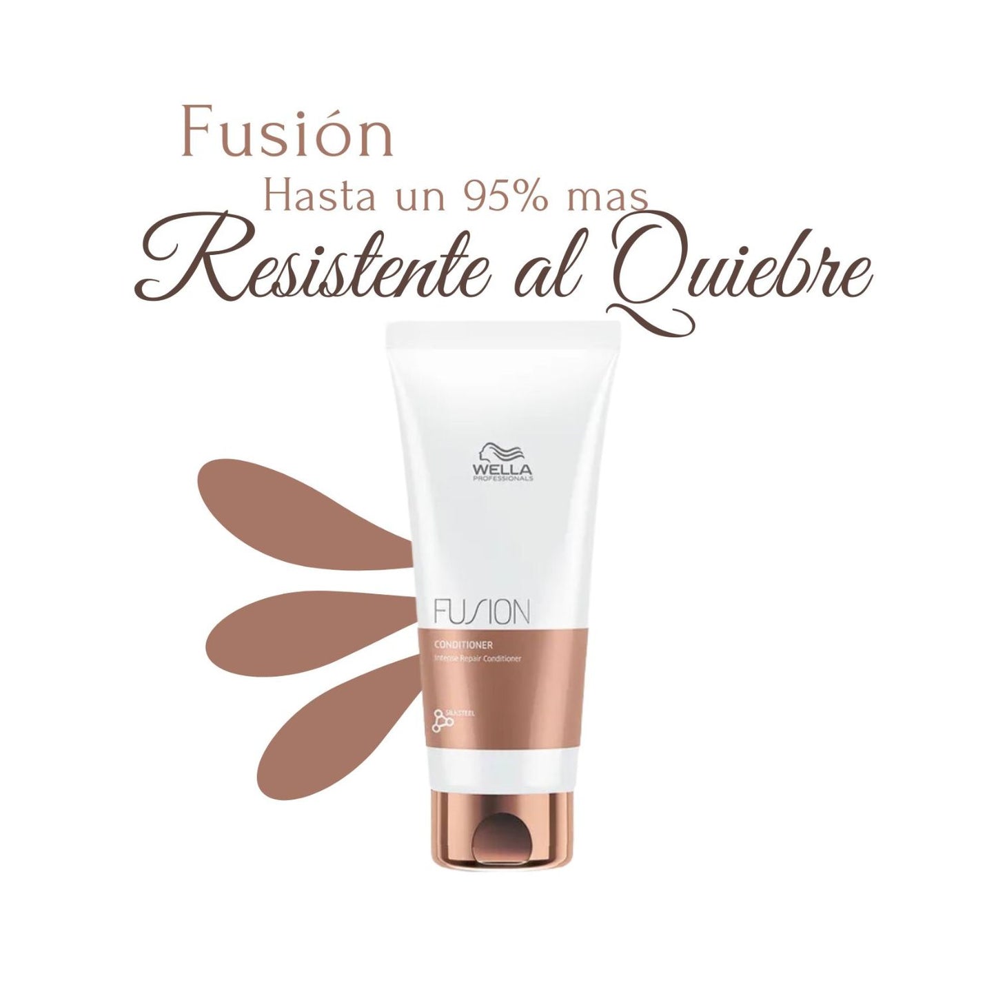 Acondicionador Wella Fusion 200ml Reparación Intensa