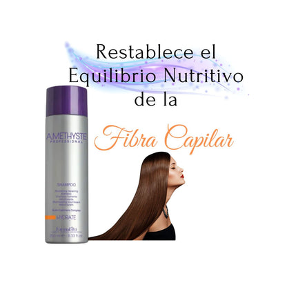 Shampoo Hydrate AMETHYSTE 250ml Farmavita Nutre Cabello Debi