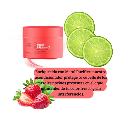 Mascara Tratamiento Wella Invigo Color Brillance Cuidado