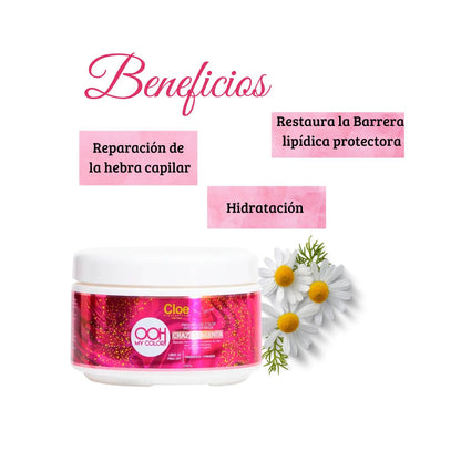 Mascara Cloe Ooh My Color Crazy Magenta  Matizante Suaviza