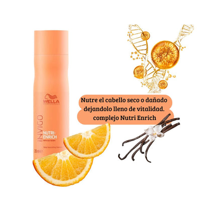 Shampoo Wella Invigo Nutri Enrrich 250ml Nutricion Profunda