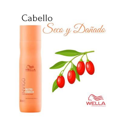 Shampoo Wella Invigo Nutri Enrrich 250ml Nutricion Profunda