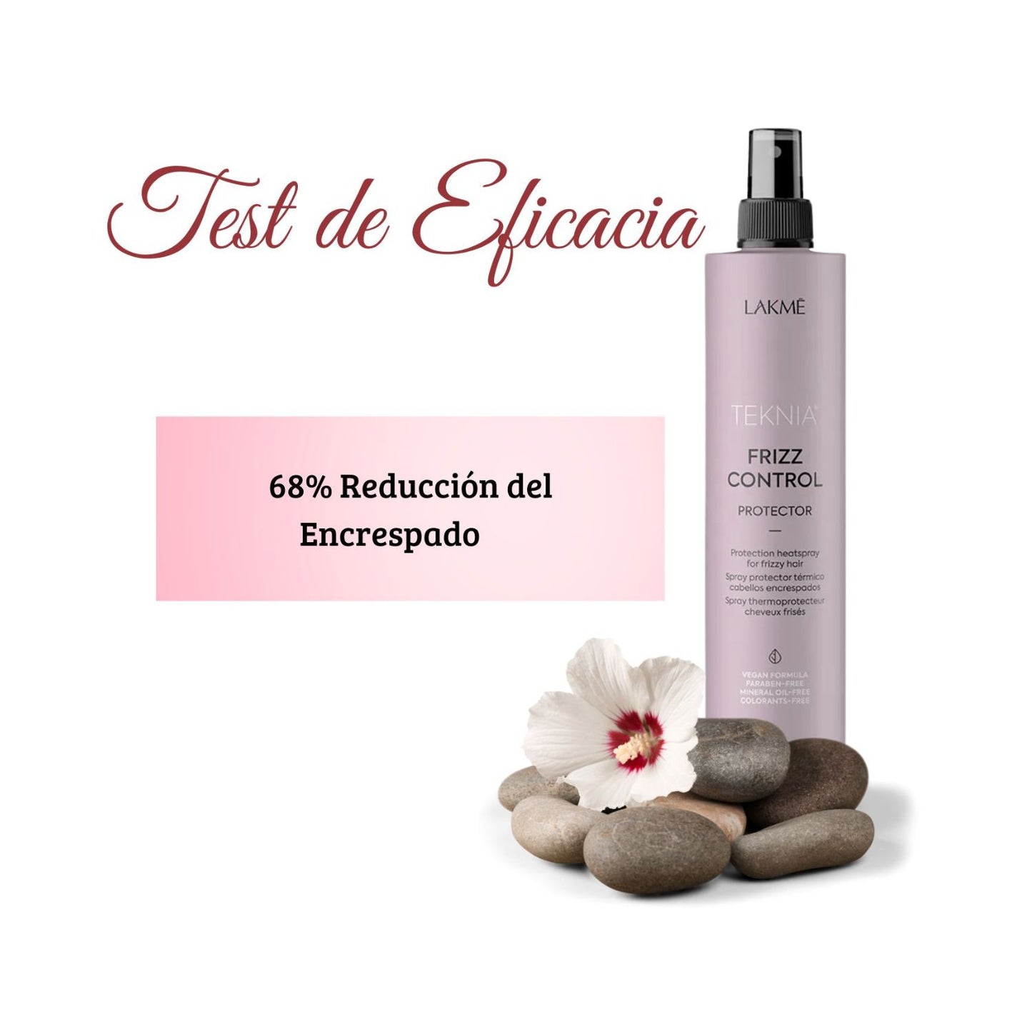 Spray Lakme Protector Térmico Teknia Frizz Control 300ml Suavidad