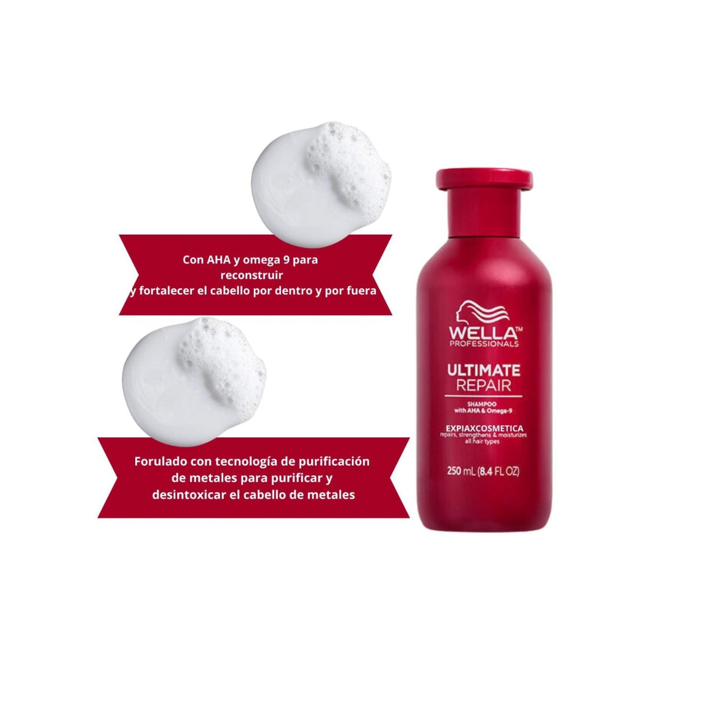 SHAMPOO ULTIMATE REPAIR 250 ML  - WELLA