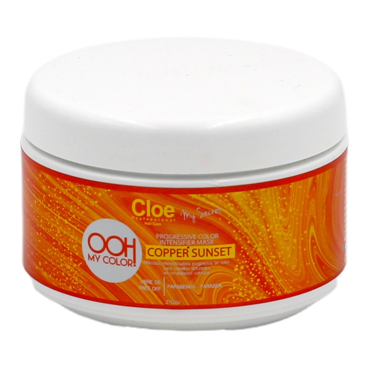Mascara Cloe Ooh My Color Copper Sunset 270ml Matiza Color Cobrizo