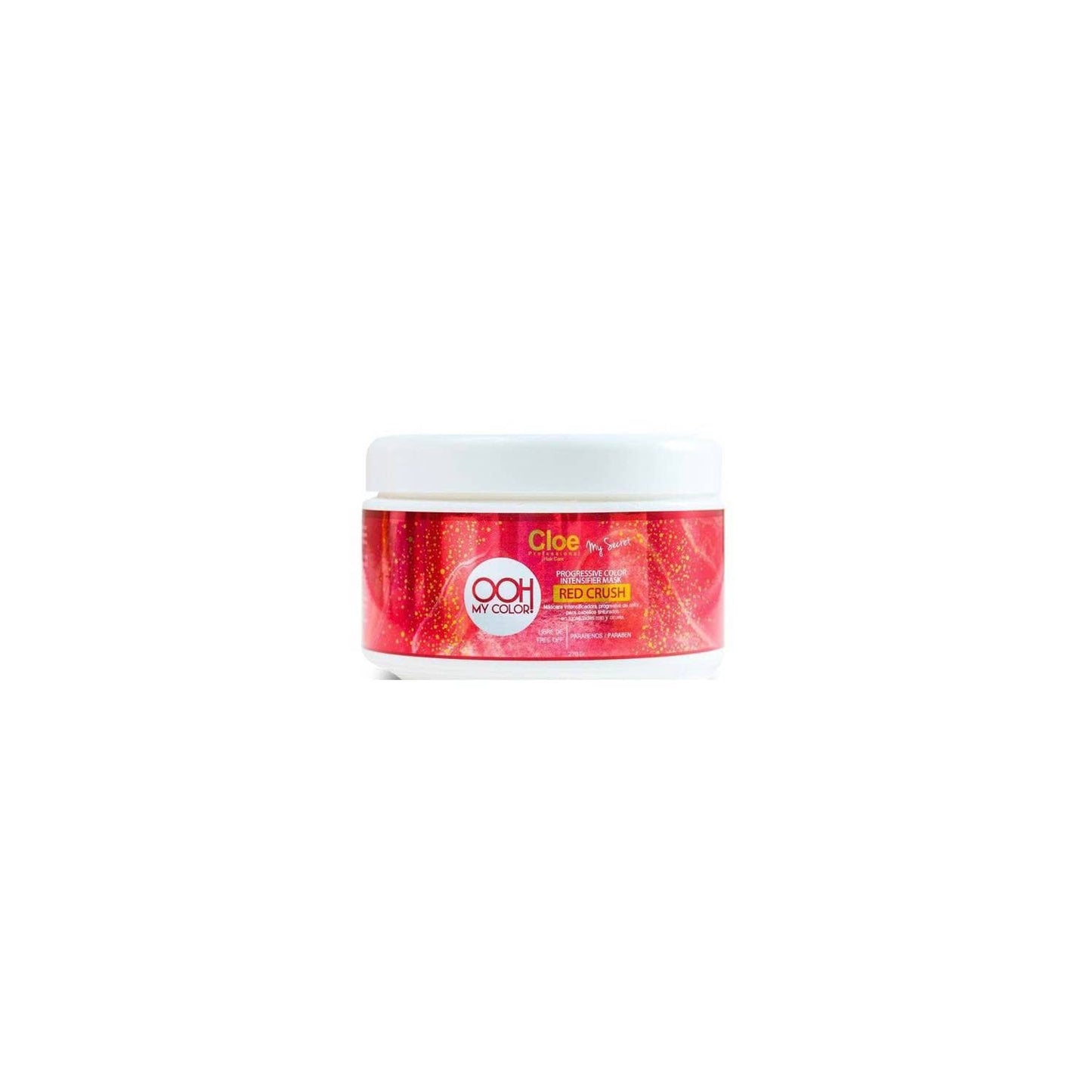 Mascara Cloe Red Crush Ooh My Color 270gr Matizadora de Cabello Rojo