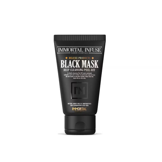 Mascarilla Carbón Black Limpieza Profunda para Hombre Immortal 150ml