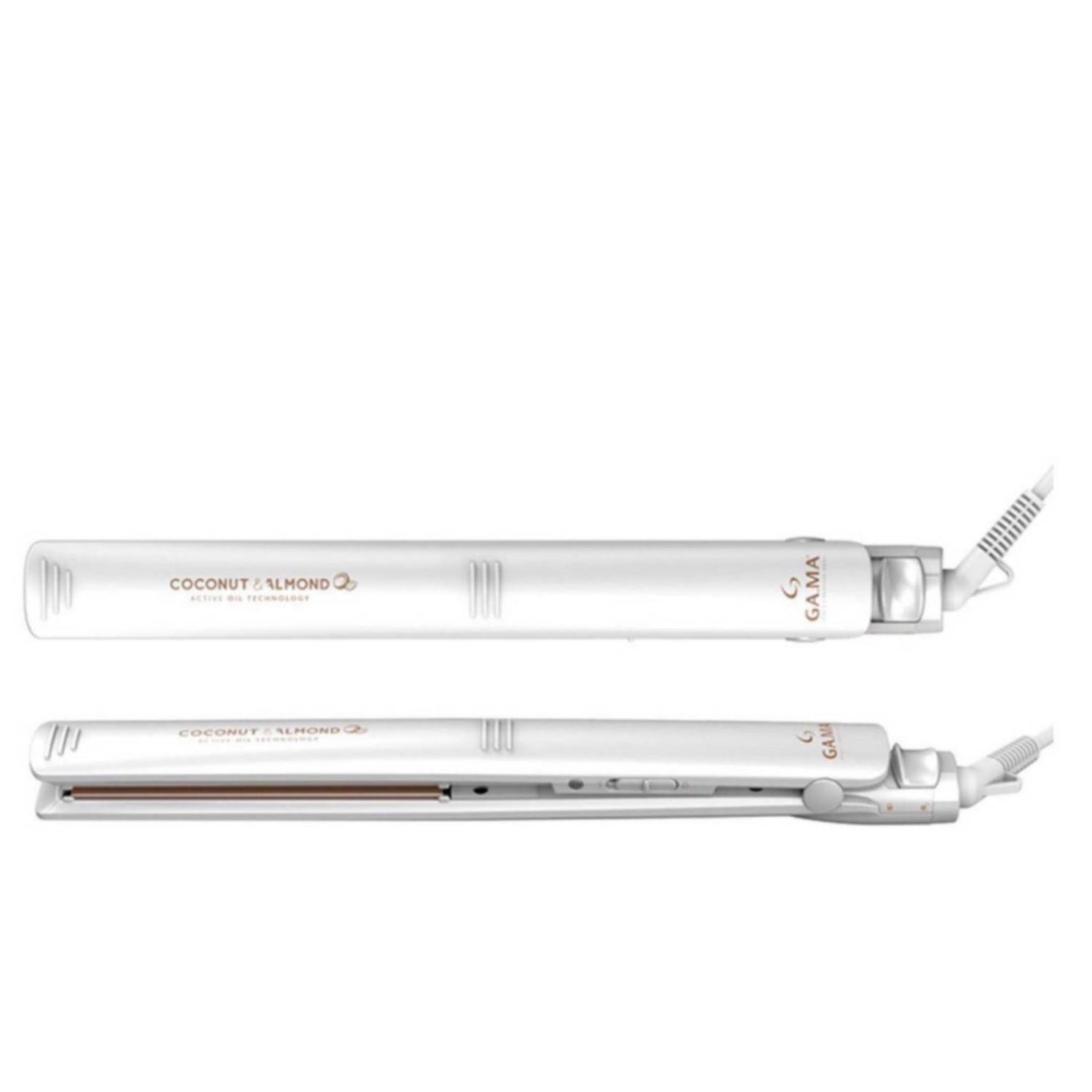 Plancha Alisadora Elegance Coconut Almond Gama Protege Repara Nutre