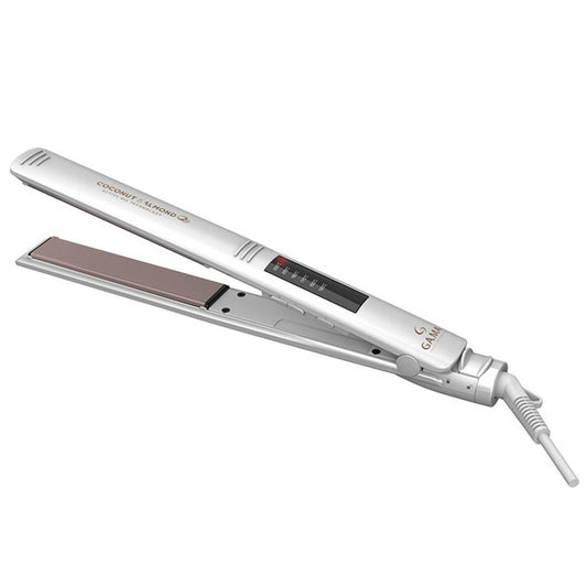 Plancha Alisadora de Cabello Led Gama Elegance Coconut Almond