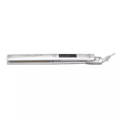 Plancha Alisadora de Cabello Led Gama Elegance Coconut Almond