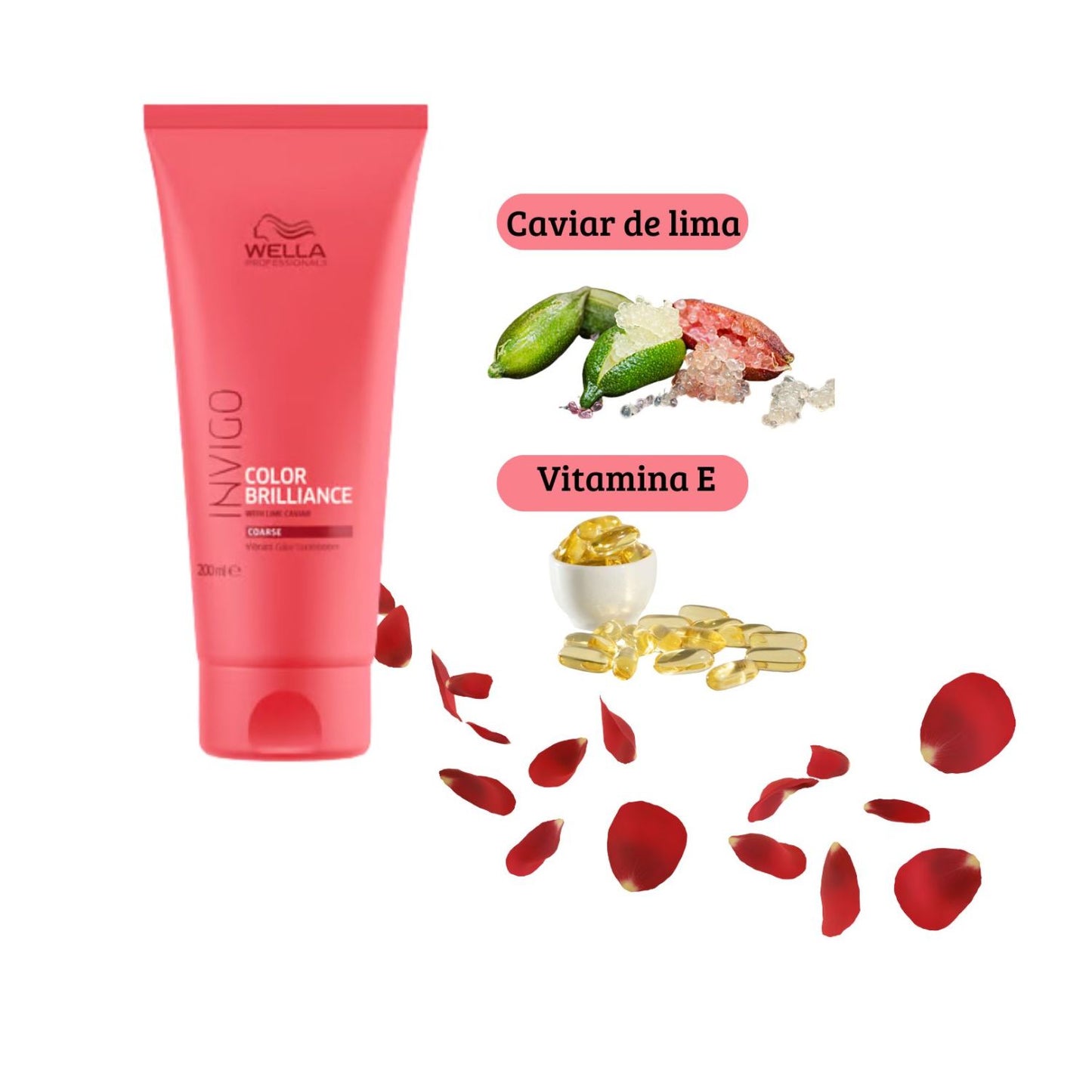 Acondicionador Wella Brilliance Invigo200ml Protege el Color