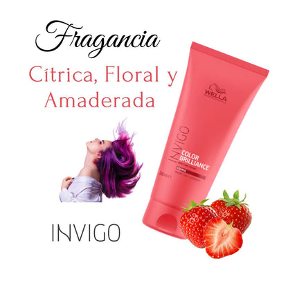Acondicionador Wella Brilliance Invigo200ml Protege el Color