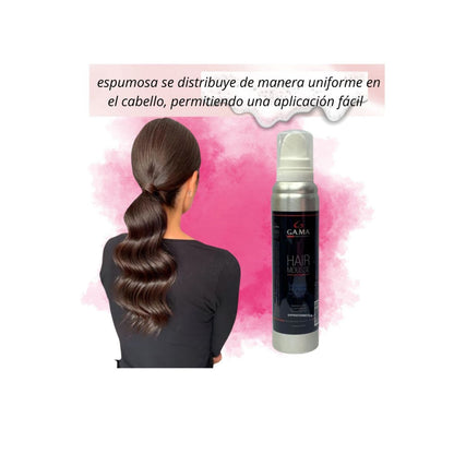 Mousse Normal Gama Italy 125ml Define Fija el Peinado en Forma Natural