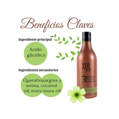 PASO 1 ALISADO ORGANICO 500ML XUL BRASIL OR