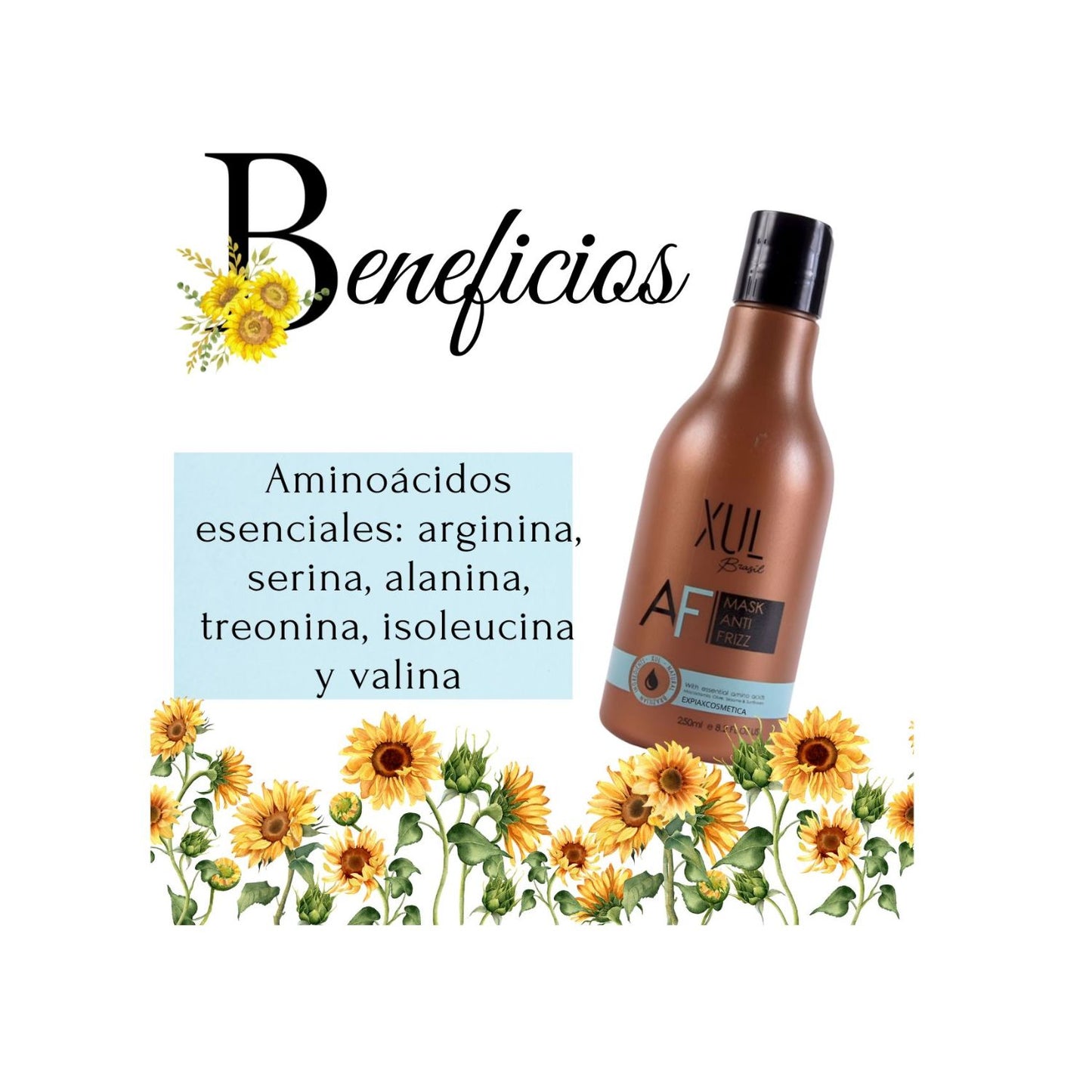 MASCARA ANTIFRIZ XUL BRASIL 250ml