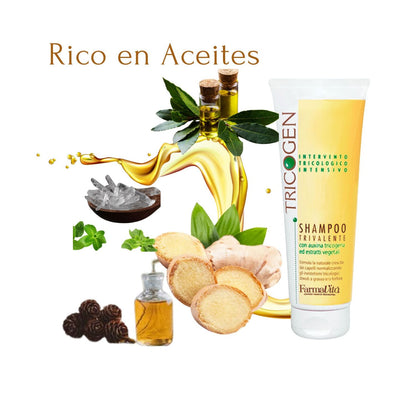 SHAMPOO TRIVALENTE CONTROL CAIDA 250ML