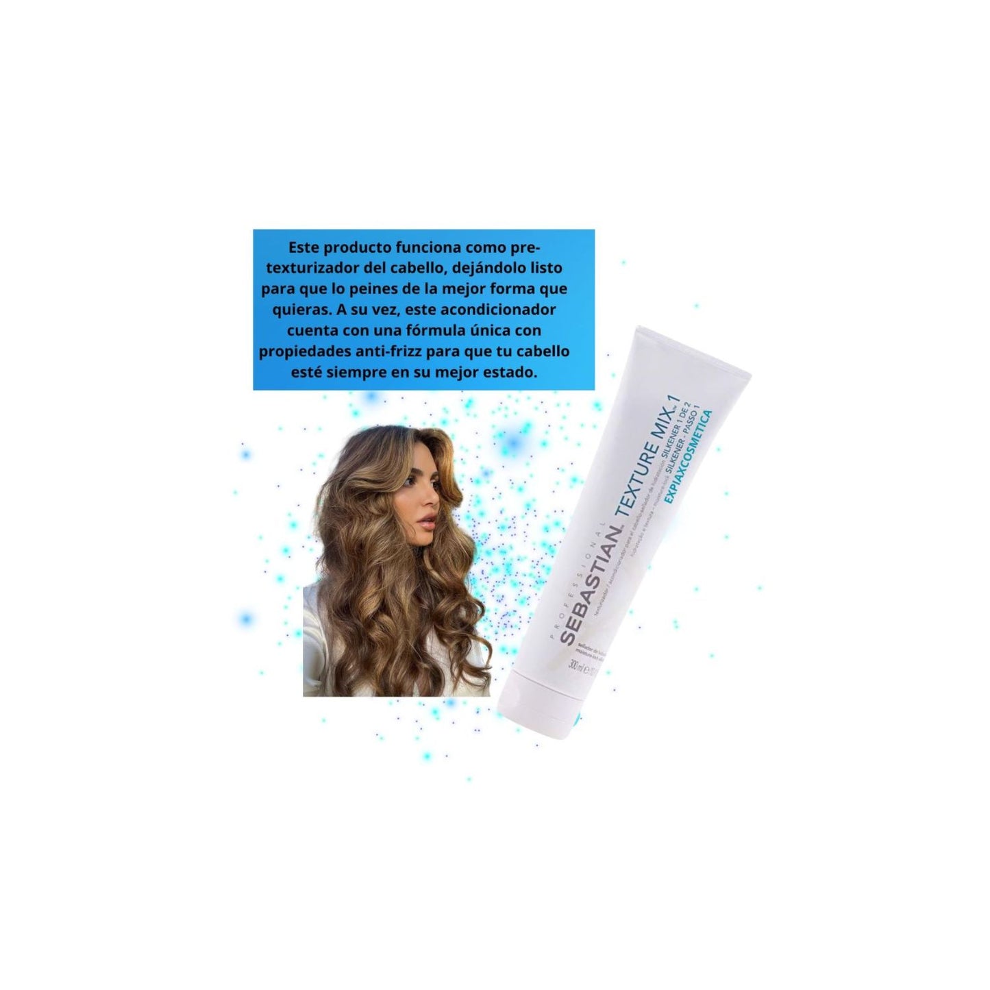 TRATAMIENTO TEXTURE MIX 1 SILK 300 ML - SEBASTIAN