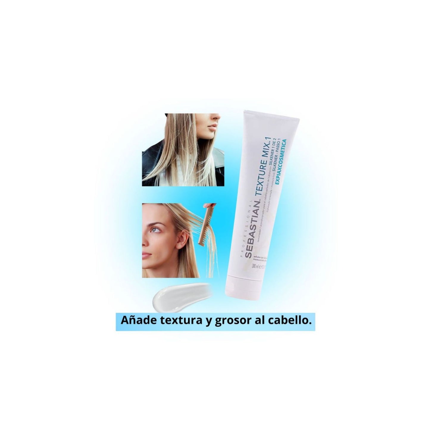TRATAMIENTO TEXTURE MIX 1 SILK 300 ML - SEBASTIAN