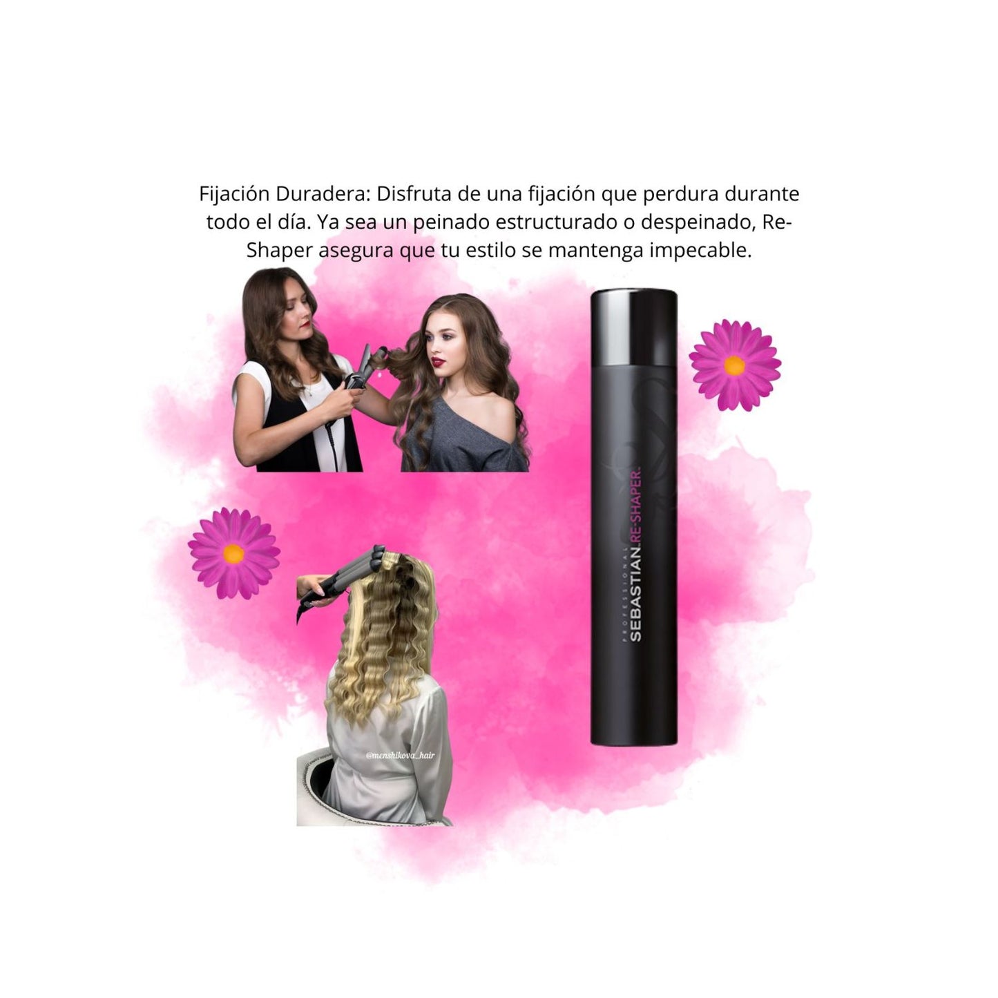 SPRAY PARA MODELAR HAIR RE-SHAPER STRONG 400 ML - SEBASTIAN