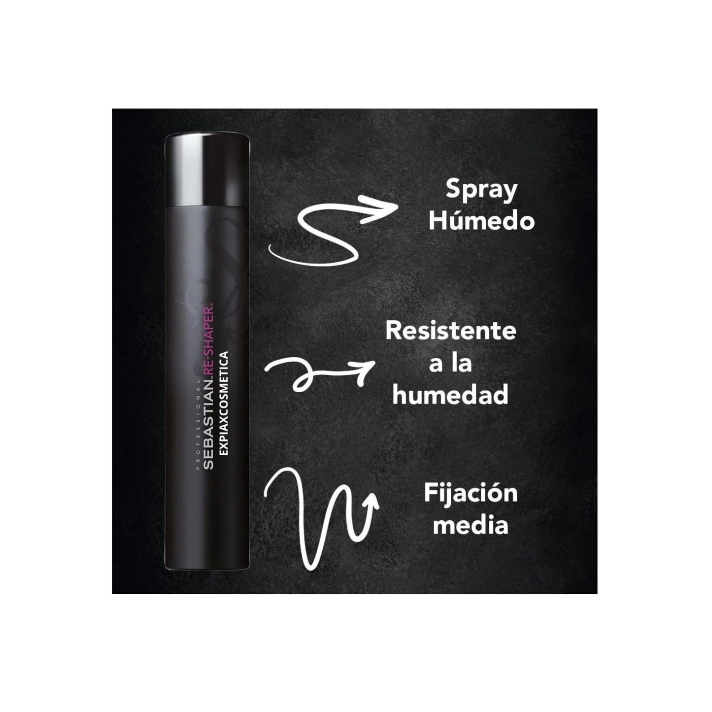 SPRAY PARA MODELAR HAIR RE-SHAPER STRONG 400 ML - SEBASTIAN