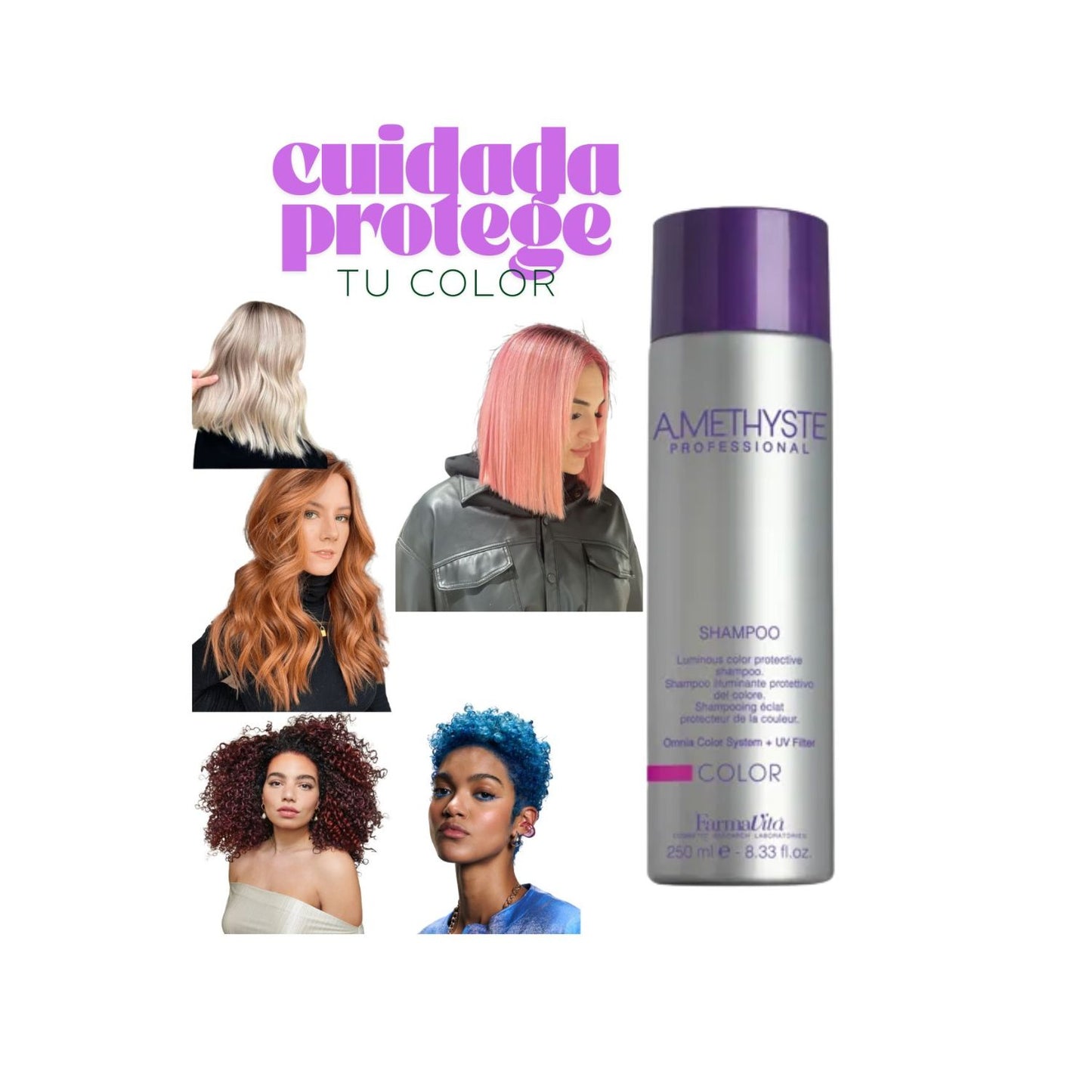 Shampoo Farmavita Amethyste Color 250ml
