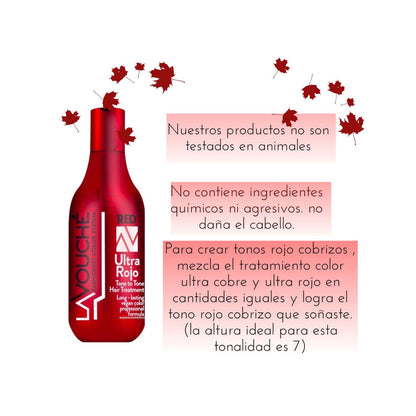 TRATAMIENTO MATIZADOR ULTRA ROJO LAVOCUHE 300ML