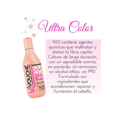 Tratamiento Matizador Ultra Oro Rosa lavouche 300ml