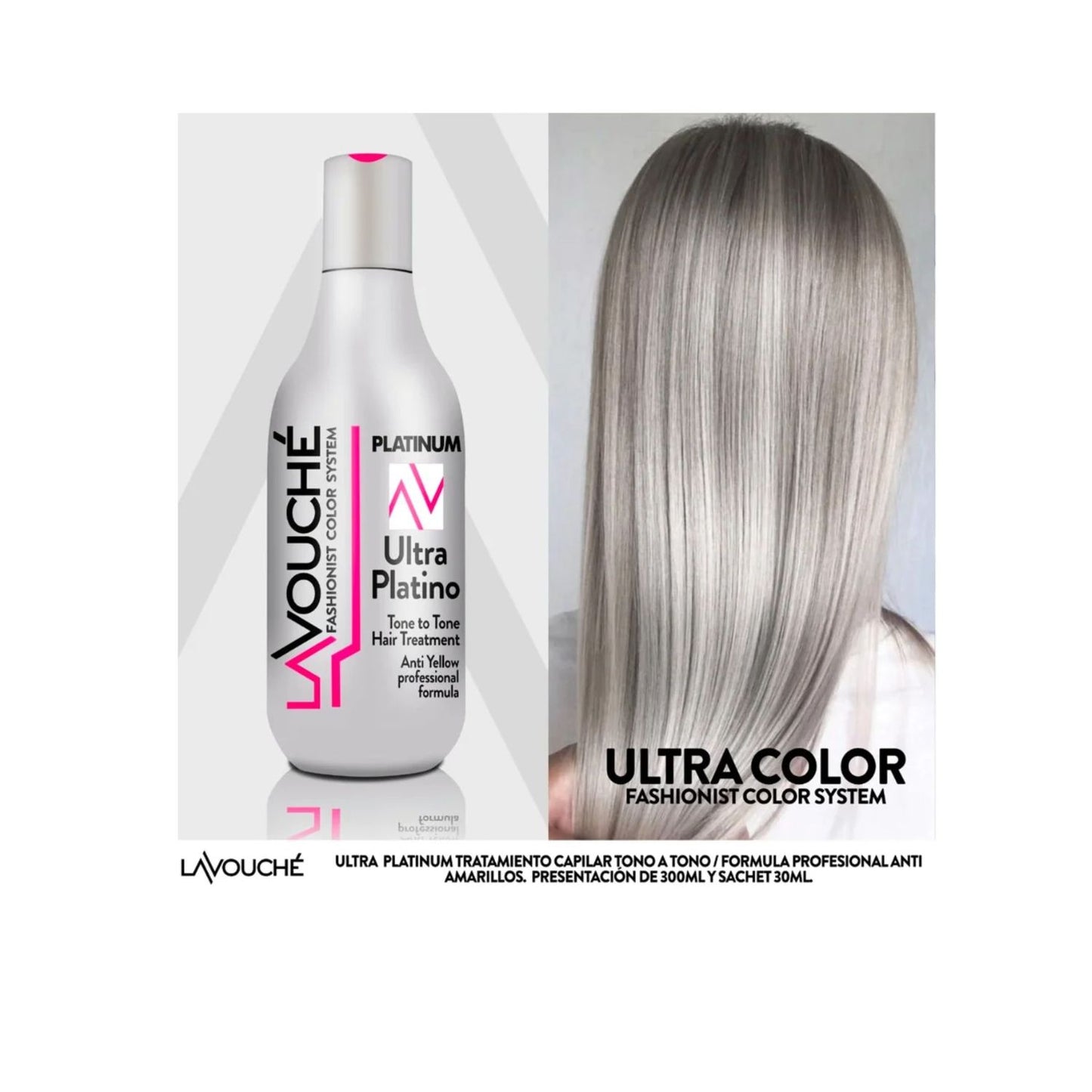 Tratamiento Lavocuhe Ultra Platino 300ml