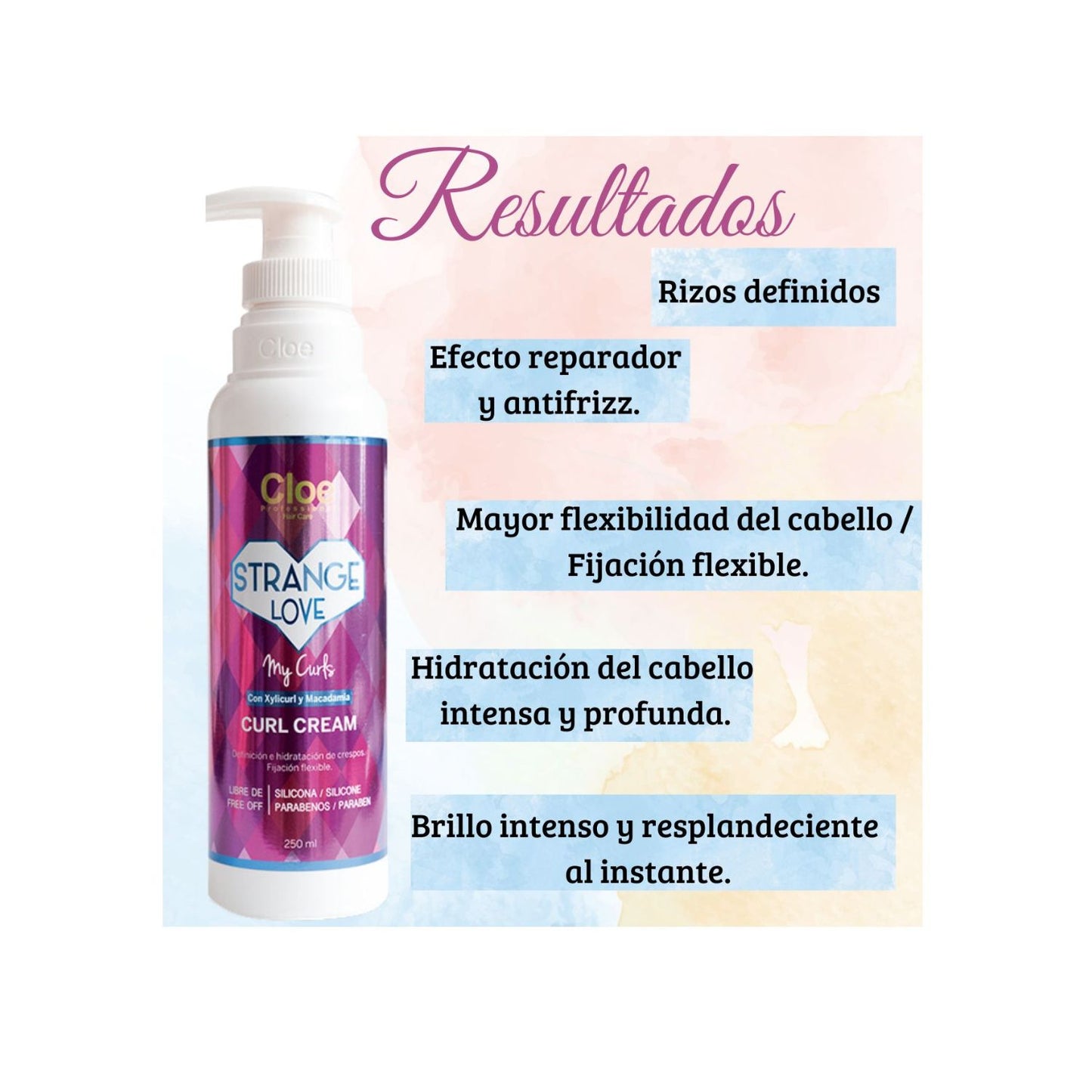 Crema Strange Love Curl Cream 250 ml - Cloe